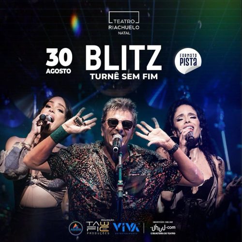 Teatro Riachuelo recebe “Turnê Sem Fim” da banda Blitz no dia 30 de agosto