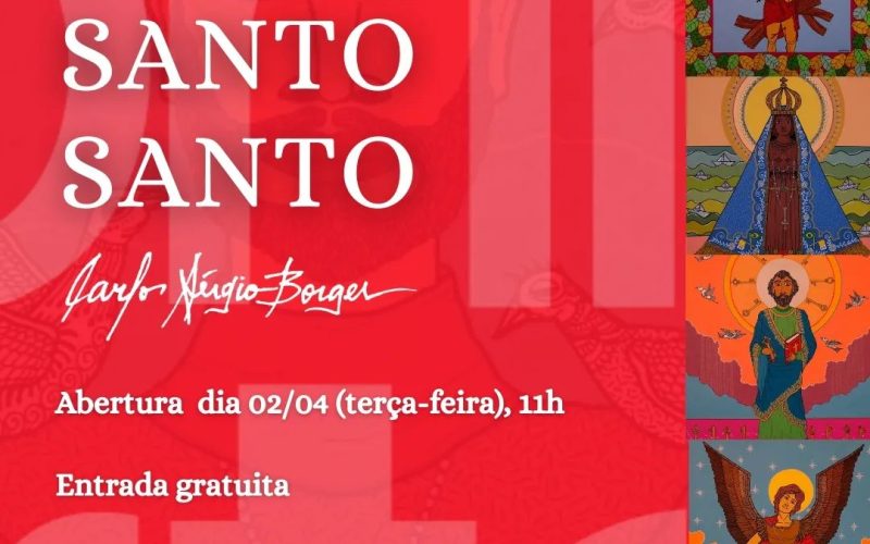 Arte sacra é tema de exposição na Galeria Newton Navarro nesta terça-feira (2)