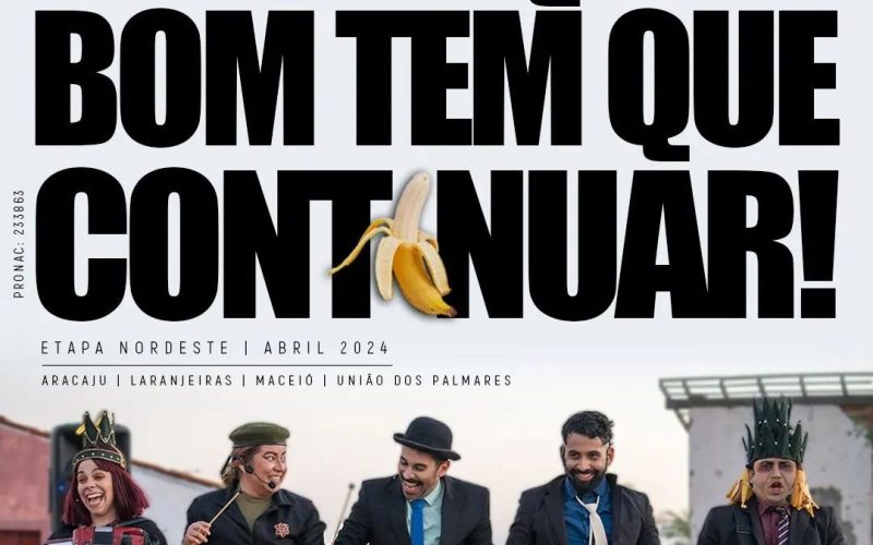 Projeto de atores potiguares vai levar teatro e oficinas gratuitas para o Nordeste