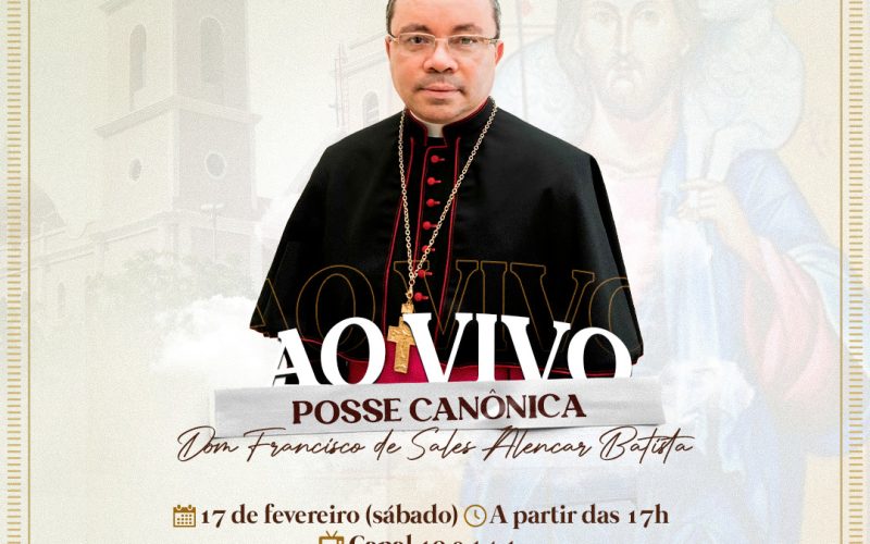 TCM transmite posse do novo Bispo da Diocese de Santa Luzia de Mossoró