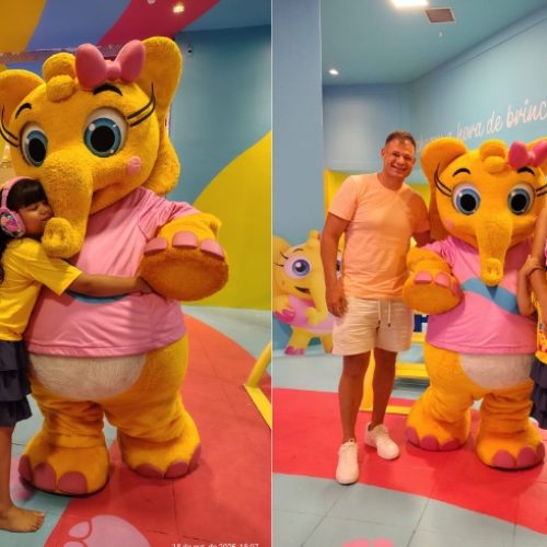 Inclusão: vínculo de criança autista com mascote do Natal Shopping transforma familia