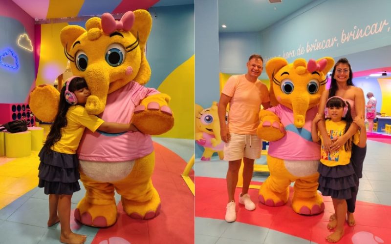 Inclusão: vínculo de criança autista com mascote do Natal Shopping transforma familia