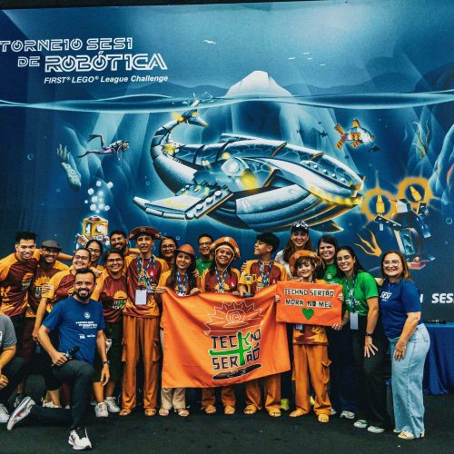 SESI/RN divulga campeões da Etapa Regional do Torneio de Robótica First Lego League Challenge