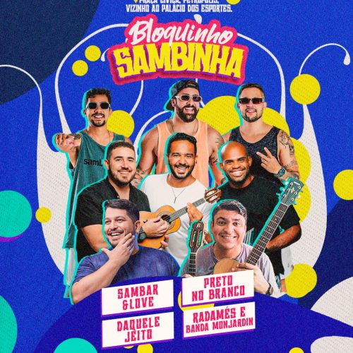 “Bloquinho Sambinha” esquenta a Prévia de Carnaval de Natal nesta sexta (2)
