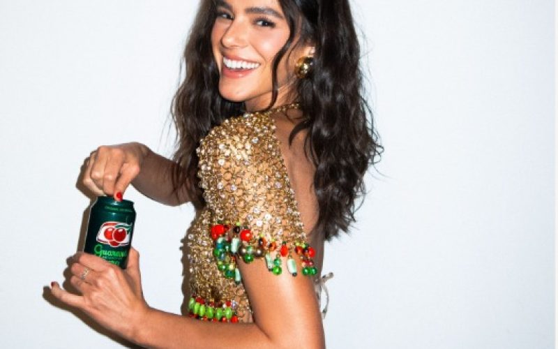 Guaraná Antarctica anuncia Bruna Marquezine como nova embaixadora