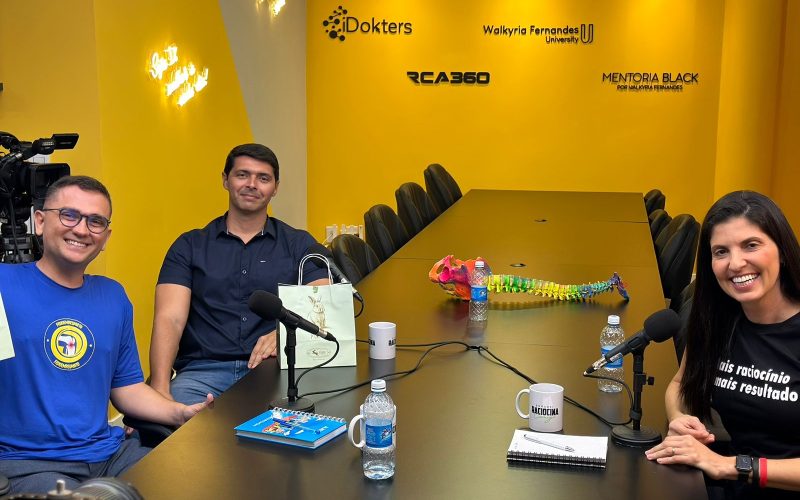 Dra. Walkyria Fernandes estreia nova temporada do podcast “Raciocina Comigo” nesta quinta (4)