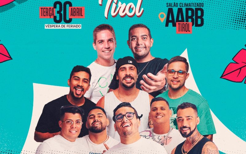 Véspera de Feriado vai ter Sambinha Tirol na AABB em Natal