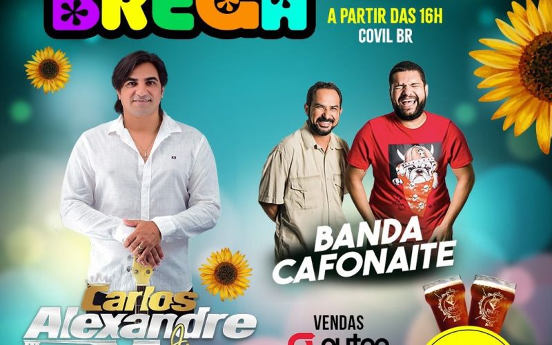 Cervejaria Raffe realiza “Noite do Brega” neste sábado (27) com Carlos Alexandre Júnior