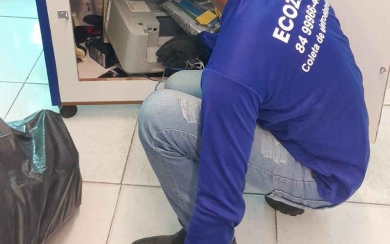 RN + Limpo: primeira coleta em Mossoró recolheu mais de 200 kg de eletroeletrônicos