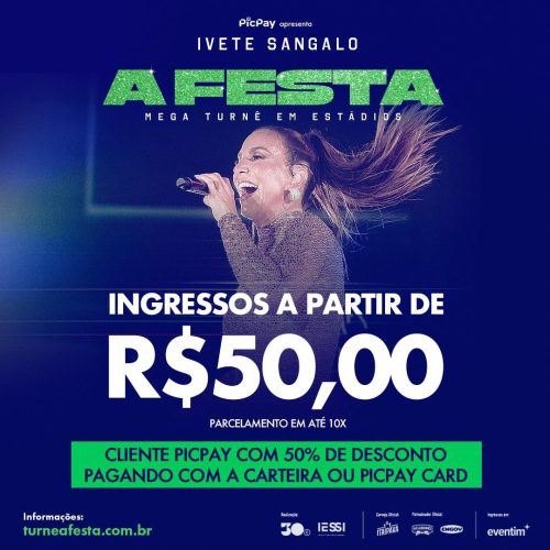 Com ingressos a partir de R$ 50, Ivete Sangalo apresentará nova turnê em Natal
