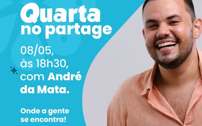 André da Mata leva muito samba na abertura do projeto ‘Quarta no Partage’ em Mossoró