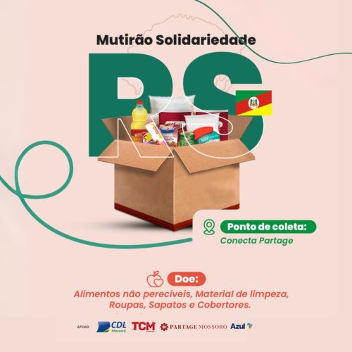 Partage Mossoró faz mutirão de solidariedade às vítimas do Rio Grande do Sul