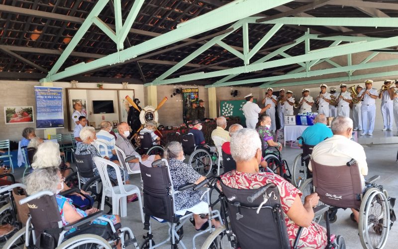 Marinha realiza Ação Cívico-Social no Instituto Juvino Barreto nesta quinta-feira (16)