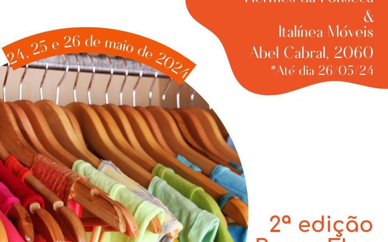 Elos Arquitetura Social promove campanha de arrecadação de roupas para Bazar Beneficente