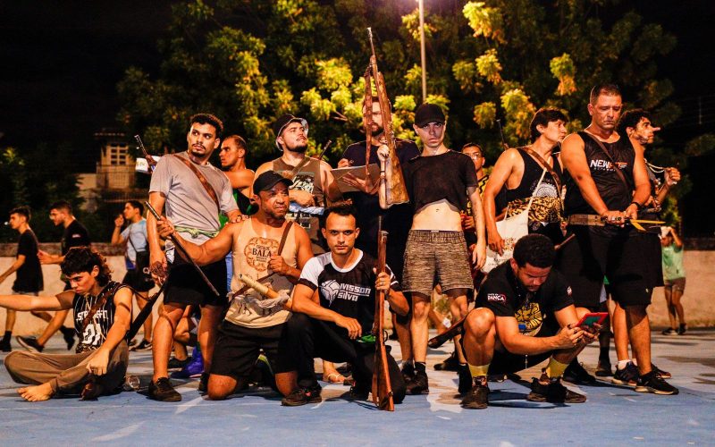 Elenco intensifica ensaios para o espetáculo “Chuva de Bala no País de Mossoró”
