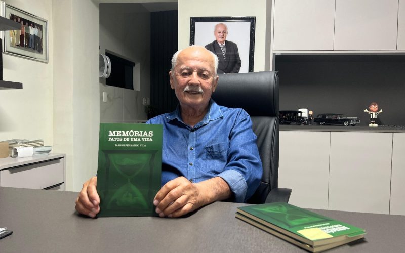 Empresário Magno Vila lança livro de memórias com renda revertida ao Varela Santiago