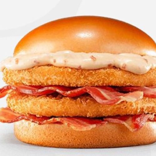 A família “Baconzudos do Bob’s” aumentou: Bacon em dobro no sanduíche de frango