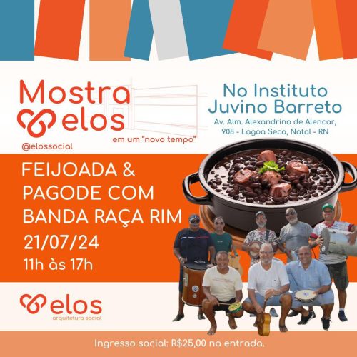 Mostra Elos promove Feijoada Beneficente para ajudar o Instituto Juvino Barreto