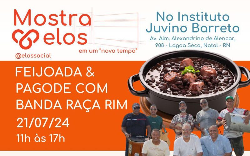 Mostra Elos promove Feijoada Beneficente para ajudar o Instituto Juvino Barreto