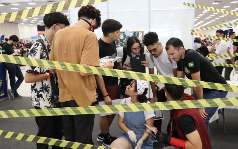 ITEP/RN realiza exposição sobre o mundo da perícia neste FDS, no Partage Shopping Mossoró