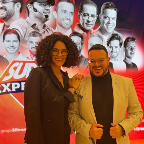 José Patrício Neto e a Empresária Gi Soares participaram do Supere Experience 2024 em SP