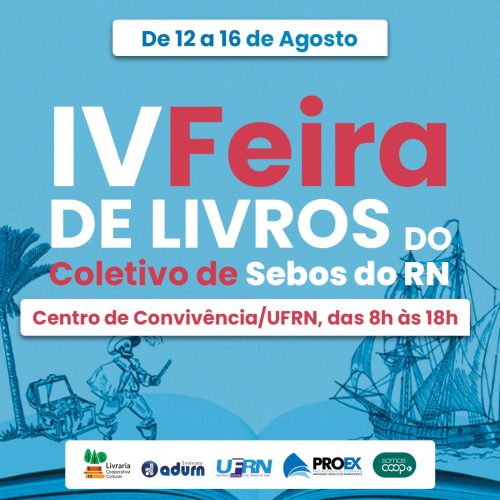Coletivo de Sebos do RN realiza 4ª edição da Feira de Livros na UFRN