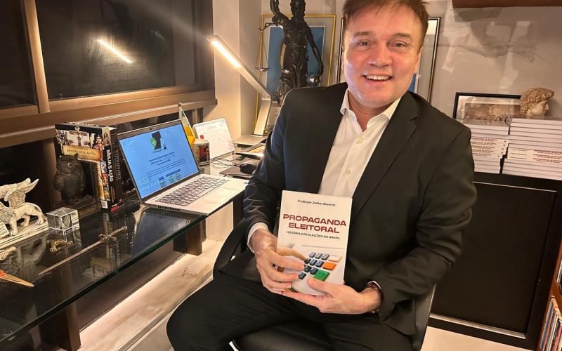 Juiz Jarbas Bezerra lança no dia 2 de setembro seu novo livro “Propaganda Eleitoral”
