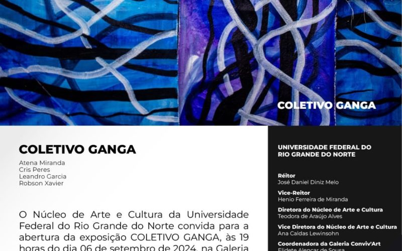 Exposição Coletivo Canga será inaugurada hoje (6) no Núcleo de Artes e Cultura da UFRN