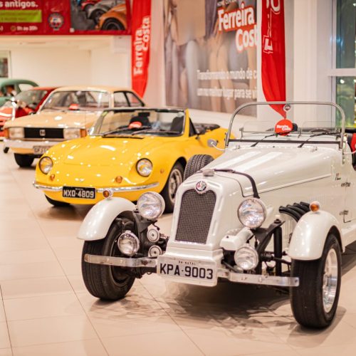 2° Edição de Exposição de Carros Antigos acontece neste final de semana na Ferreira Costa
