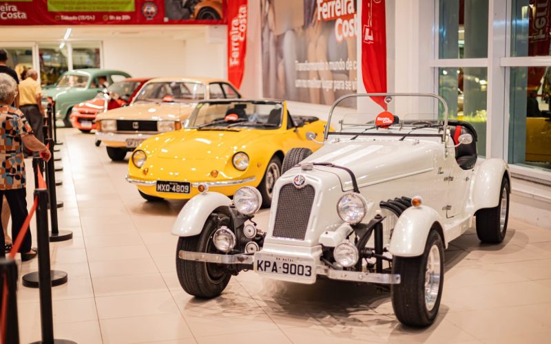 2° Edição de Exposição de Carros Antigos acontece neste final de semana na Ferreira Costa