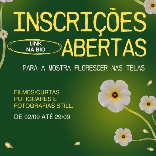 Inscrições abertas para a II Mostra audiovisual Florescer nas Telas – Mulheres em Ação