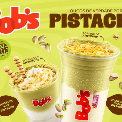 Sobremesas com creme de pistache são os novos destaques do Bob’s; Confira