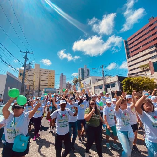Instituto do Bem faz conscientização sobre doação de órgãos com caminhada em Natal