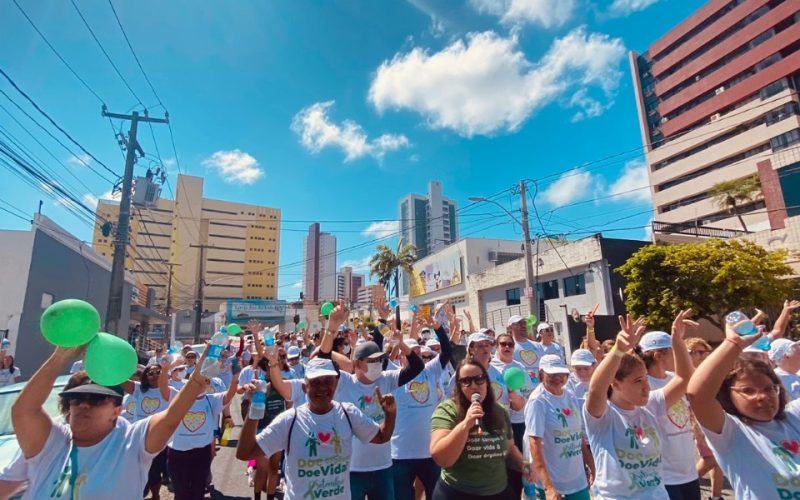 Instituto do Bem faz conscientização sobre doação de órgãos com caminhada em Natal