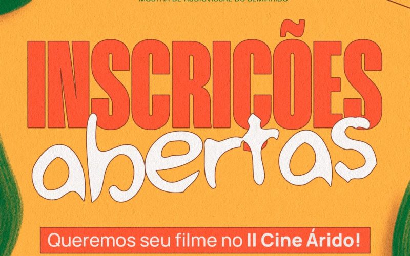 II Cine Árido segue com inscrições abertas para mostras competitivas até o dia 29