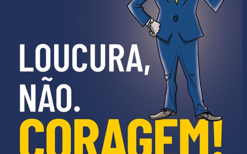 “Loucura, não. Coragem!” de Nelson Wilians chega às livrarias potiguares