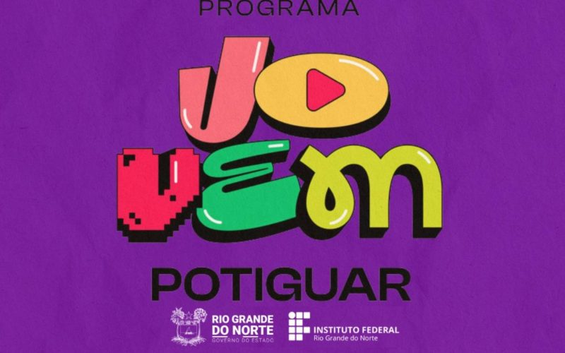 Programa Jovem Potiguar recebe inscrições até o dia 9 de outubro; Saiba como participar