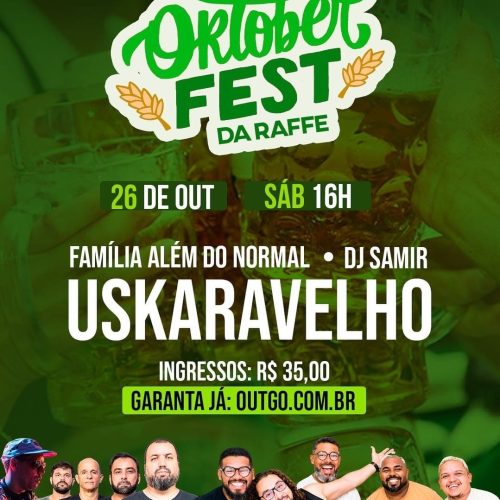 Cervejaria Raffe realiza oktoberfest neste sábado (26) no Hotel Wish Natal