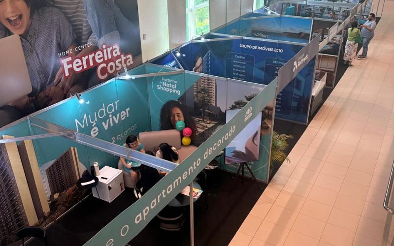 XIX Salão Imobiliário do RN acontece até o dia 26 de outubro na Ferreira Costa