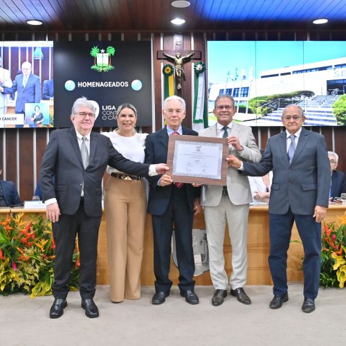 Liga Contra o Câncer recebe homenagem da Assembleia Legislativa do RN