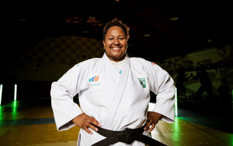 Bia Souza, medalha de ouro nas Olimpíadas de Paris, é a nova embaixadora do Time Neoenergia