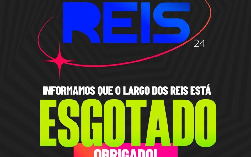 Esgotado! Novidade no Carnatal, Largo dos Reis esgota todos os ingressos em poucos minutos