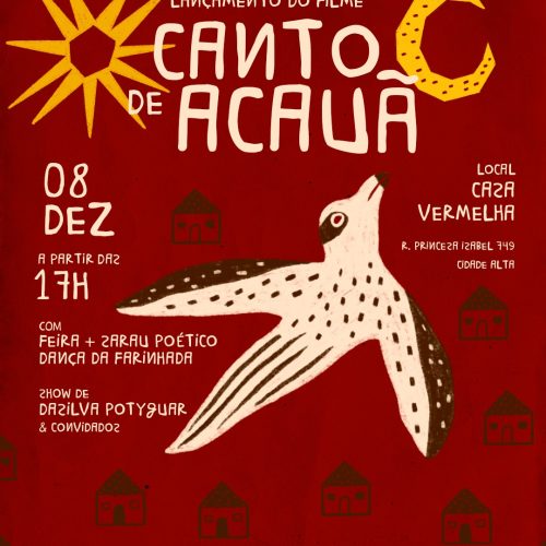 Lançamento de Canto de Acauã acontece no próximo domingo (8) em Natal