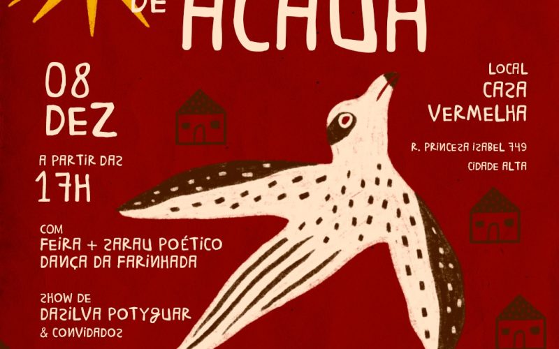 Lançamento de Canto de Acauã acontece no próximo domingo (8) em Natal
