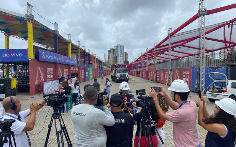 Cidade Carnatal é aprovada em primeira vistoria realizada na manhã desta quarta (4)
