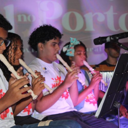 Mostra Cultural e musical revelam talentos no Porto de Ama na cidade de Macau