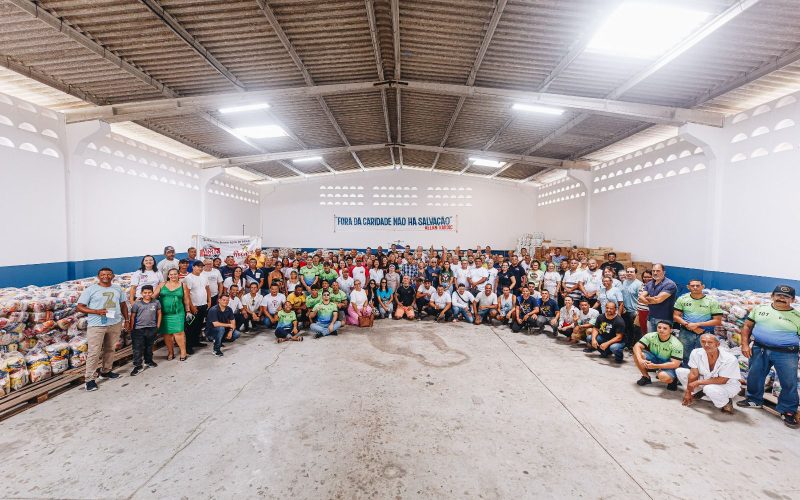 Clap Entretenimento beneficia 300 instituições com doação de 100 toneladas de alimentos