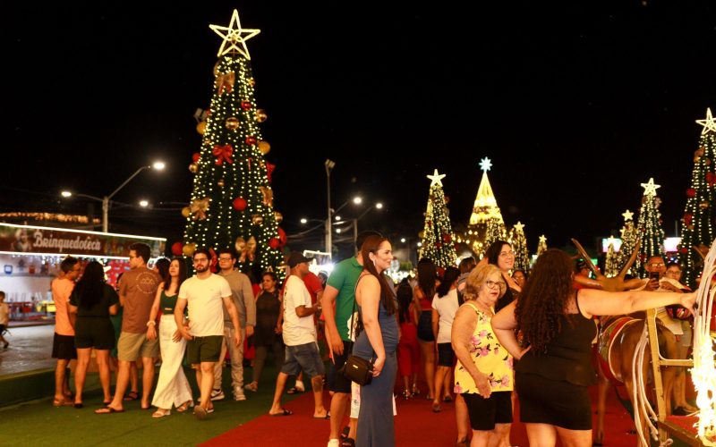 Mossoroenses e turistas prestigiam “Estação Natal” com diversas atrações gratuitas