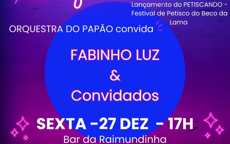 Festival de Petisco do Beco da Lama será lançado hoje (27) em Natal