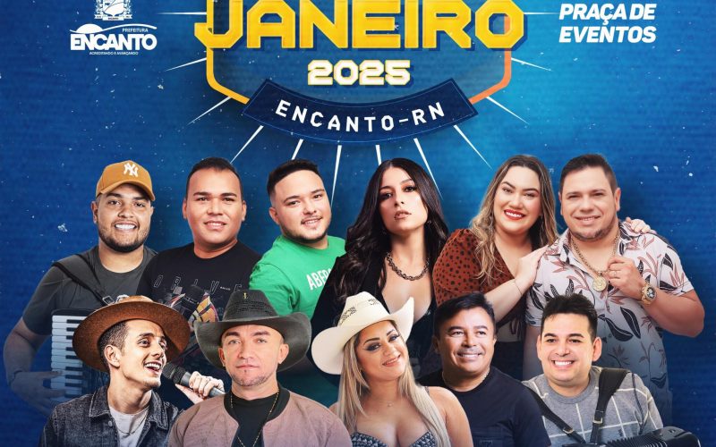 Tradicional Festa de Janeiro começa dia 18 na cidade de Encanto